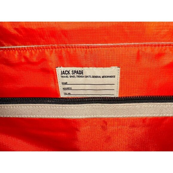 Jack Spade Greene St. Messenger Bag Mens Khaki Tan Adjustable Strap Travel - Picture 4 of 10